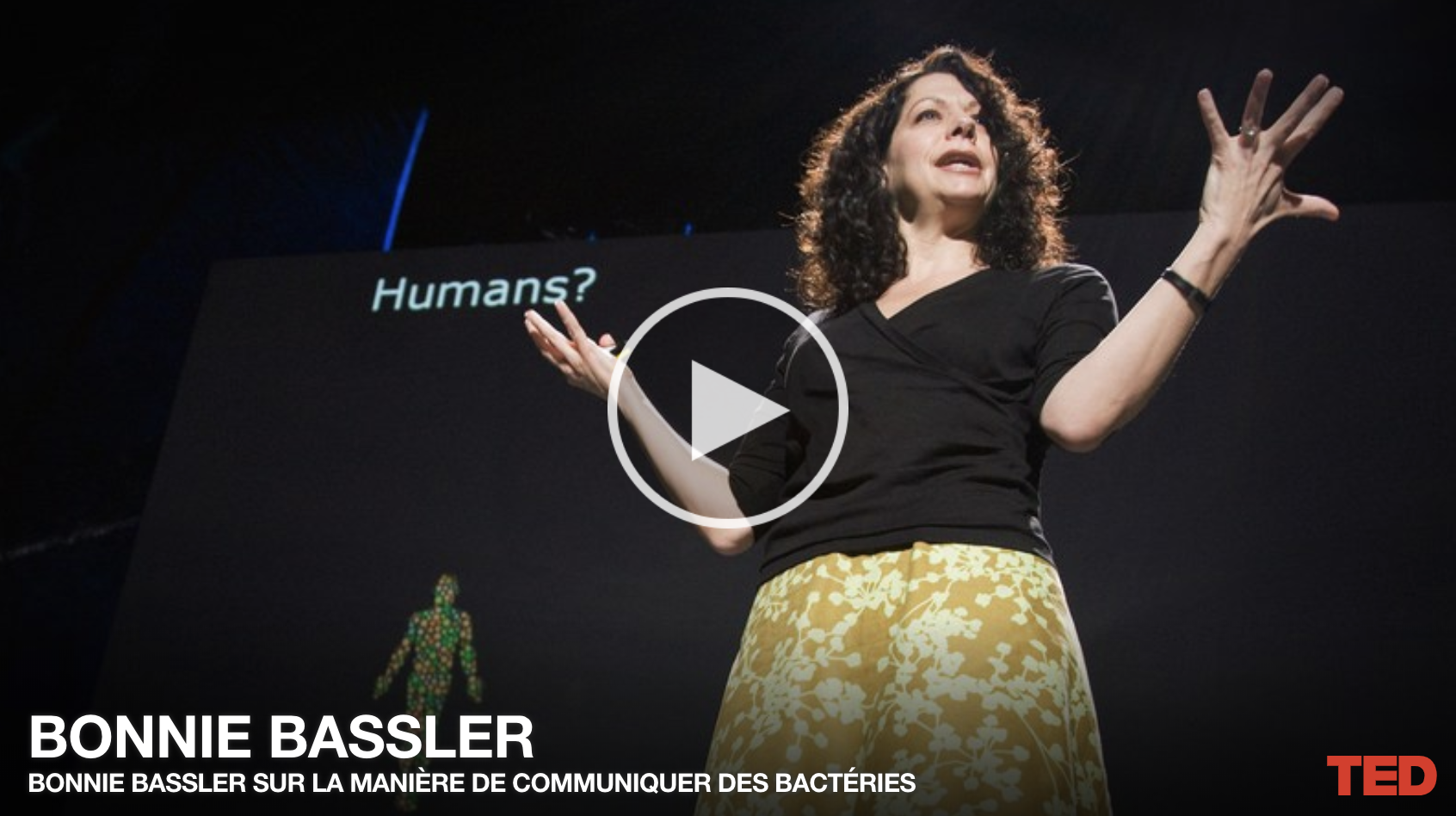 La symbiose à TED : Bonnie Bassler et Neil Harbisson