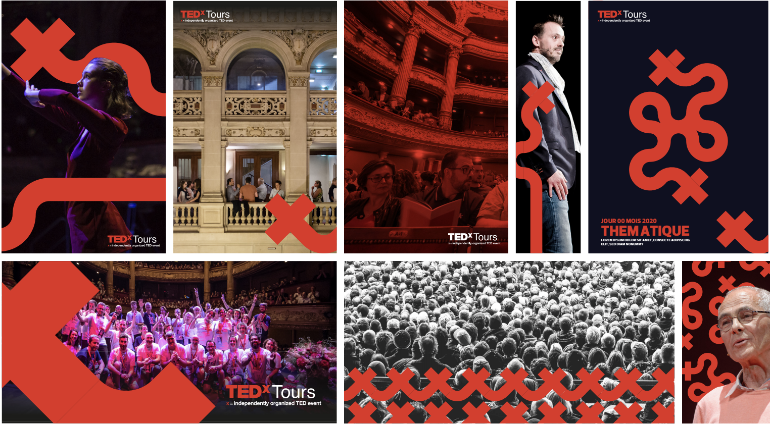 L’agence Banlieue Ouest signe la nouvelle charte graphique de TEDxTours !