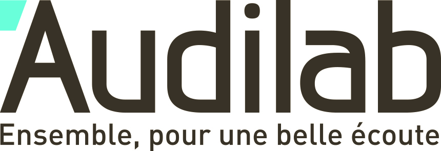 AUDILAB Ensemble, pour une belle écoute phrase maron-CMJN